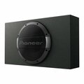 Pioneer 10-Inch Shallow-Mount Sealed-Enclosure Powered Subwoofer System TS-WX1010LA